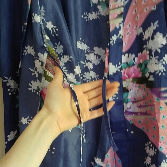 Peacock Floral Kimono - Picture 7 of 7